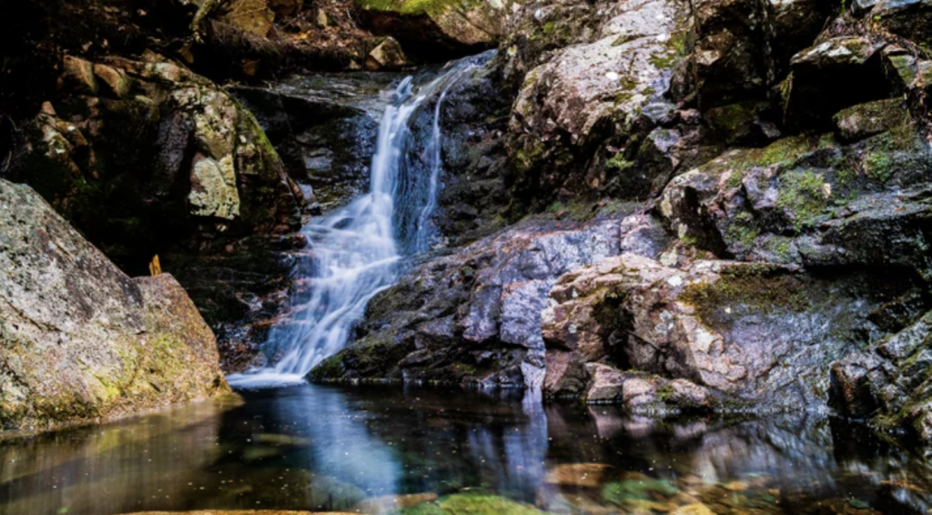 Cadillac Mountain Stream Falls